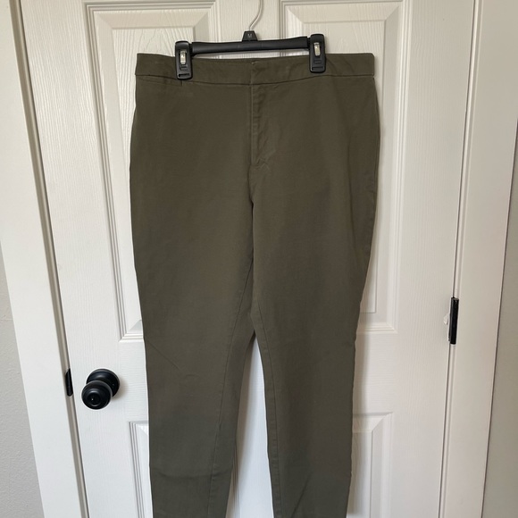 A New Day | Army Green Crop Pant | Size 12 - Picture 2 of 11